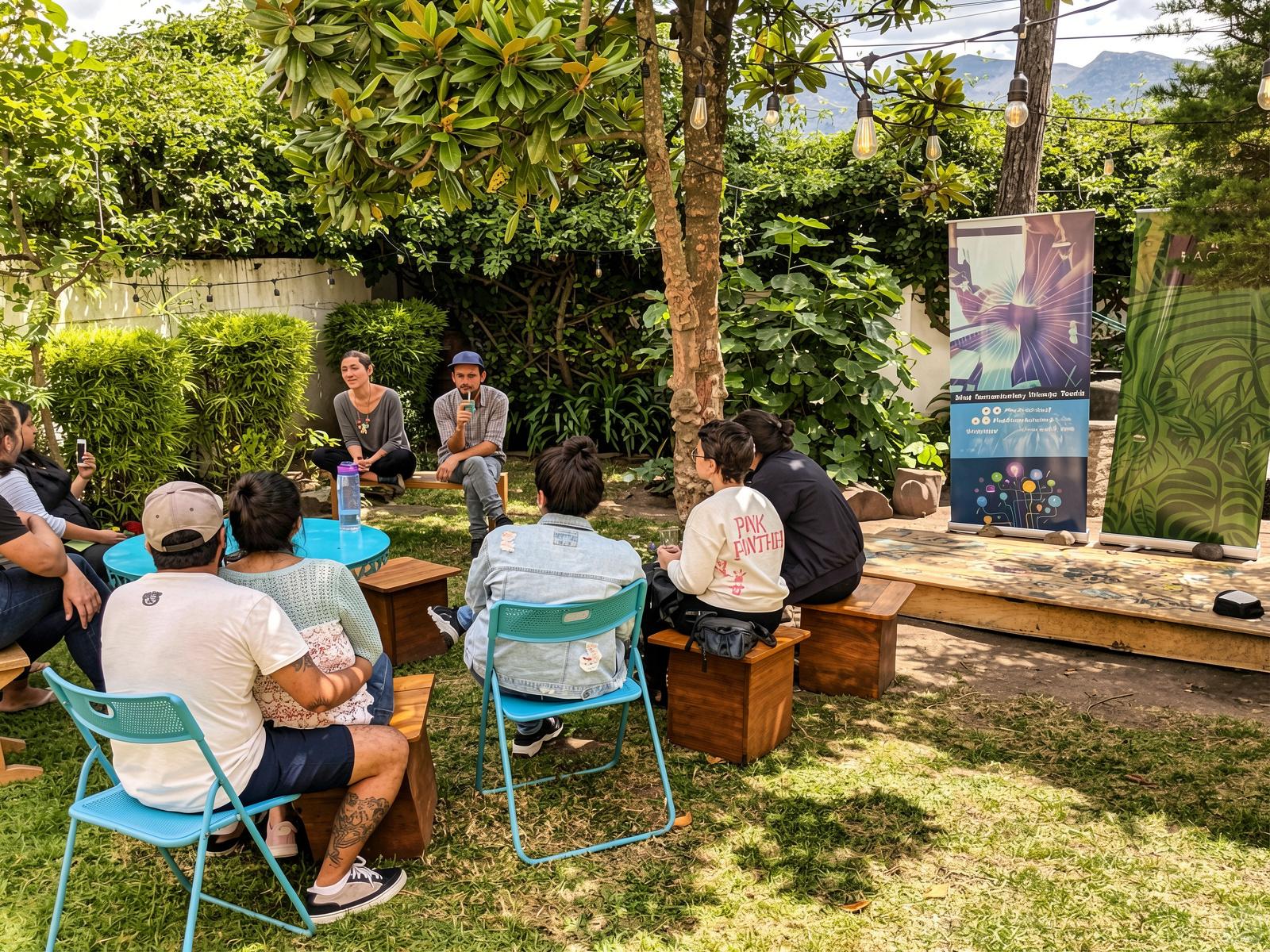 Das Leben, arbeiten und gedeihen mit Blick auf den Vulkan in Quitos inspirierendstem und kulturell reichhaltigstem Co-Living Space Haus