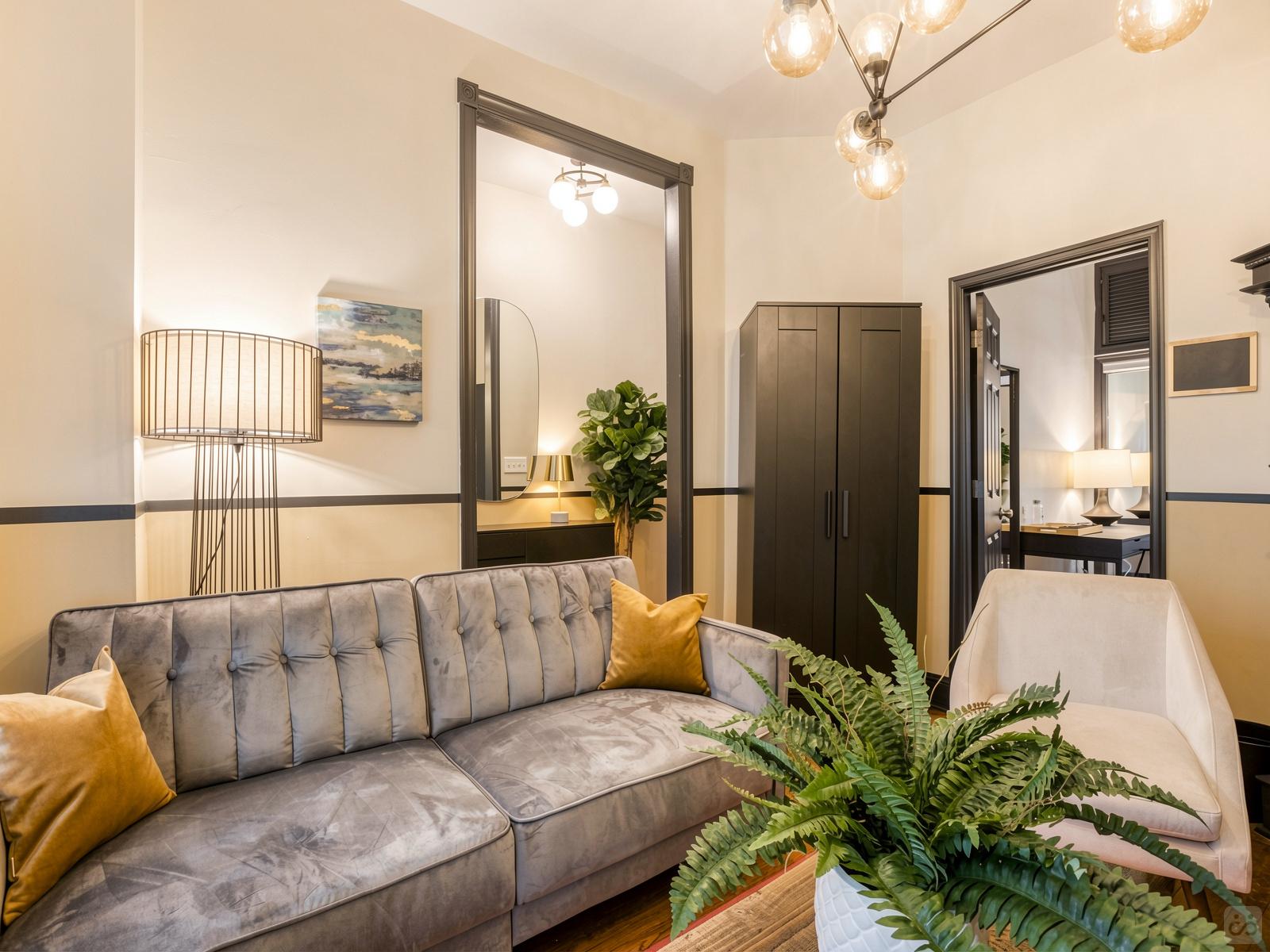 La Fantastique appartement spacieux. 5 min. Stade William H. Greene Maison
