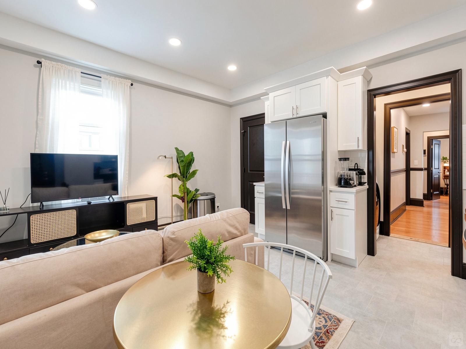La Fantastique Apt. douillet à 1 bloc de Washburn Street Green Maison