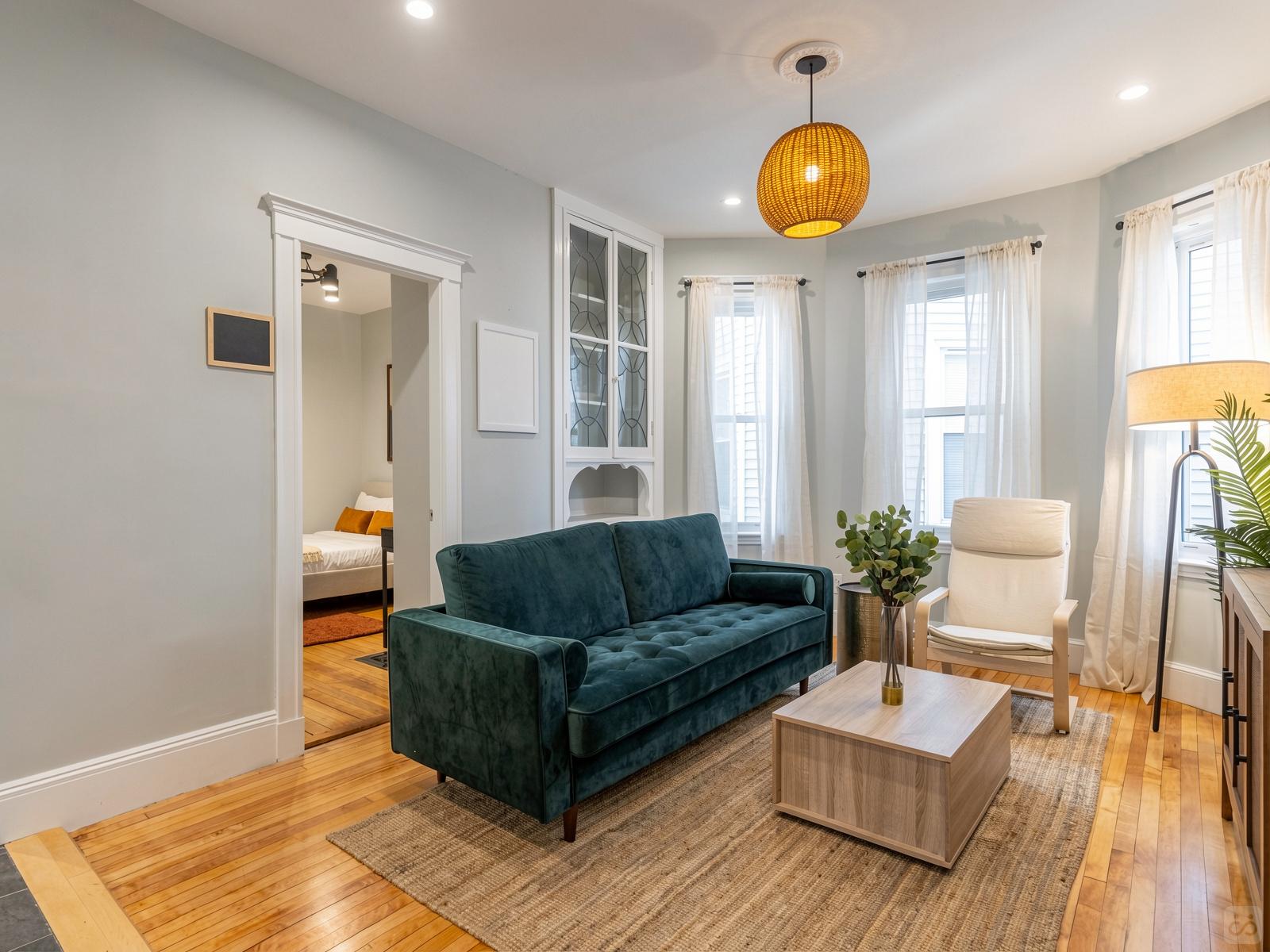 La Appartement élégant à Savin Hill avec des baux flexibles et des équipements modernes Maison