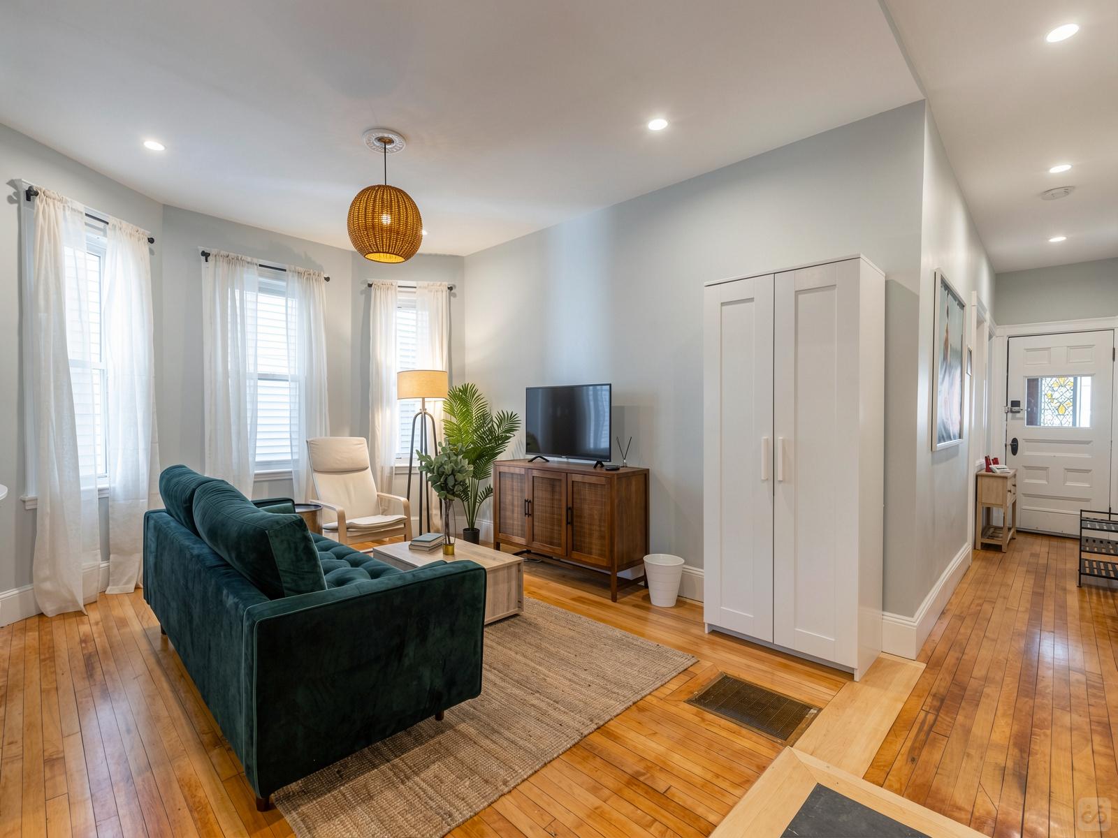 La Appartement élégant à Savin Hill avec des baux flexibles et des équipements modernes Maison