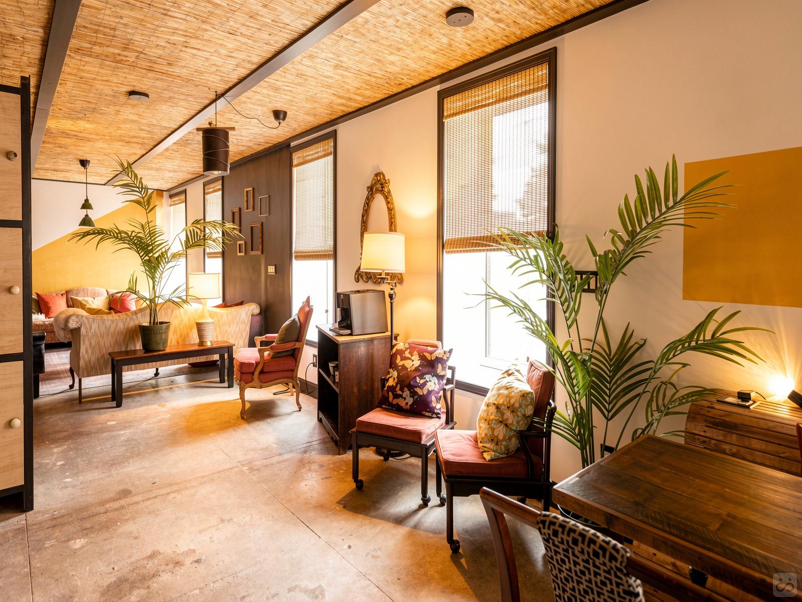 La Maison de colocation de style moderne avec espace de coworking, salle de sport et terrasse à Brooklyn Résidence