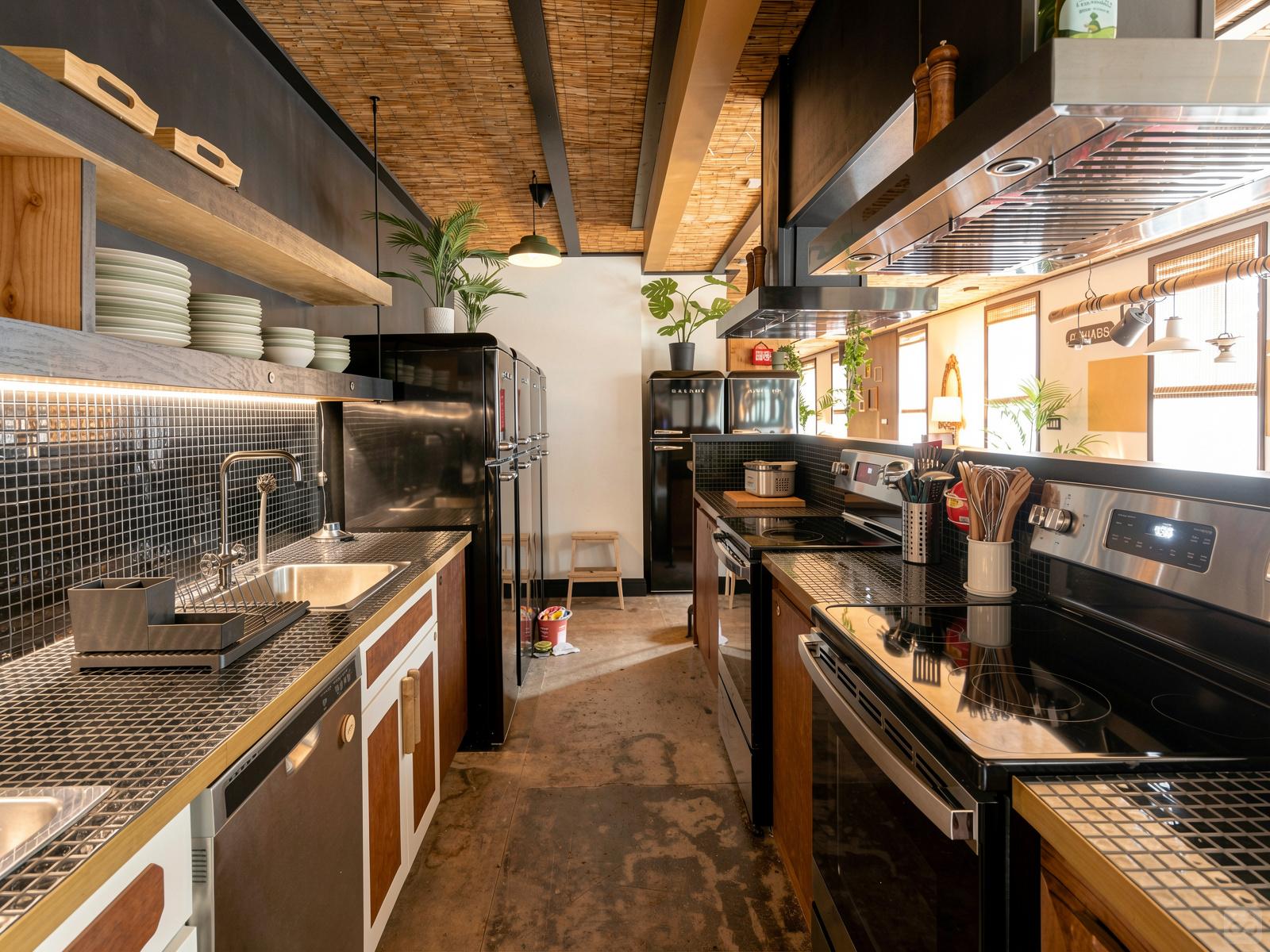 La Maison de colocation de style moderne avec espace de coworking, salle de sport et terrasse à Brooklyn Résidence