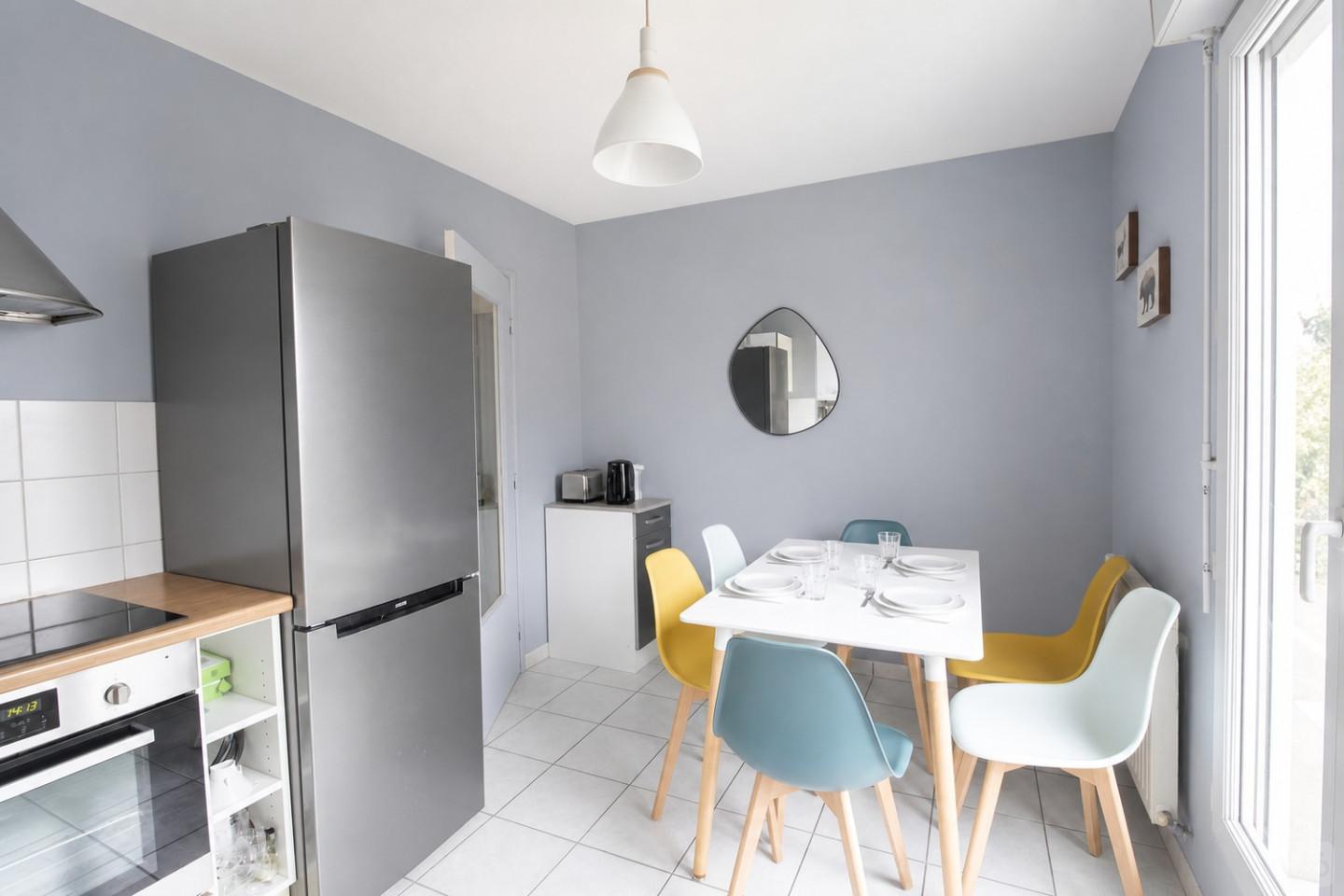 Das Helle 6-Zimmer-Wohnung im Stadtzentrum von Lyon Haus