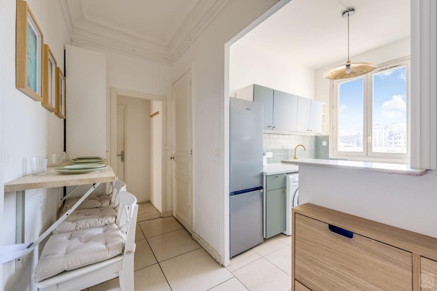 Das Wunderschöne Wohnung mit herrlichem Blick auf Montmartre Haus