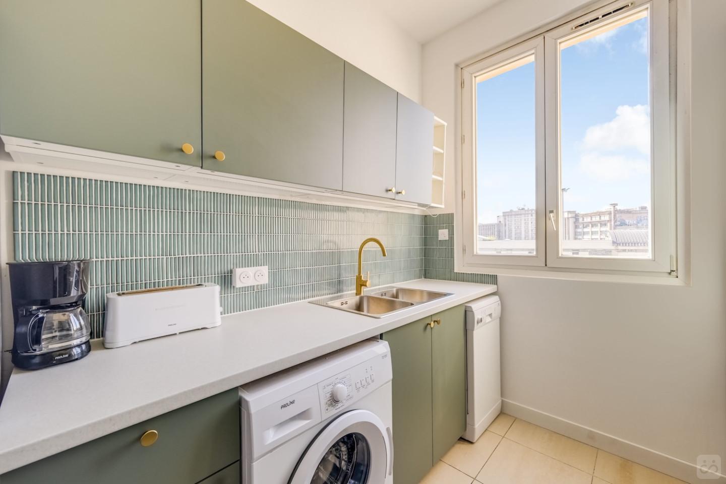 Das Wunderschöne Wohnung mit herrlichem Blick auf Montmartre Haus