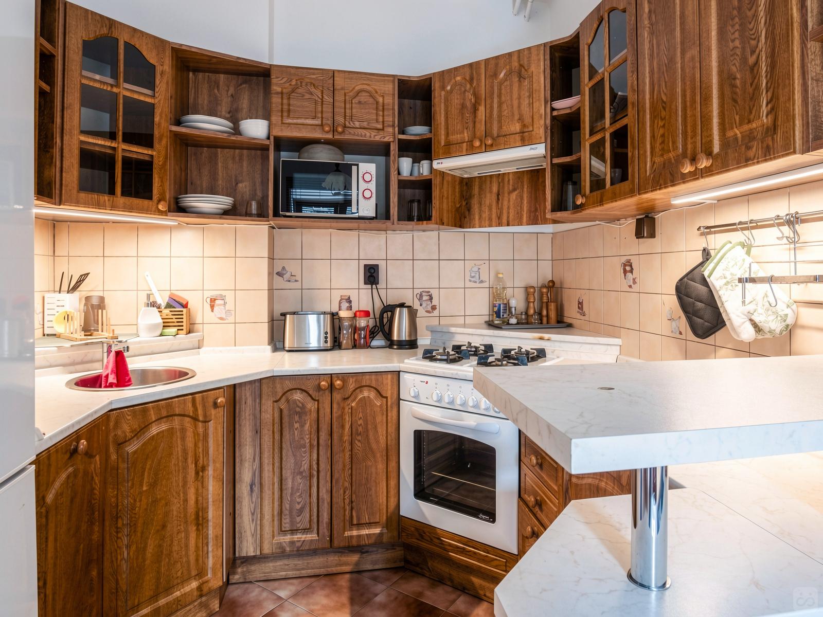 De Prachtig huis op 20 minuten van het centrum in de wijk Zahradní Město