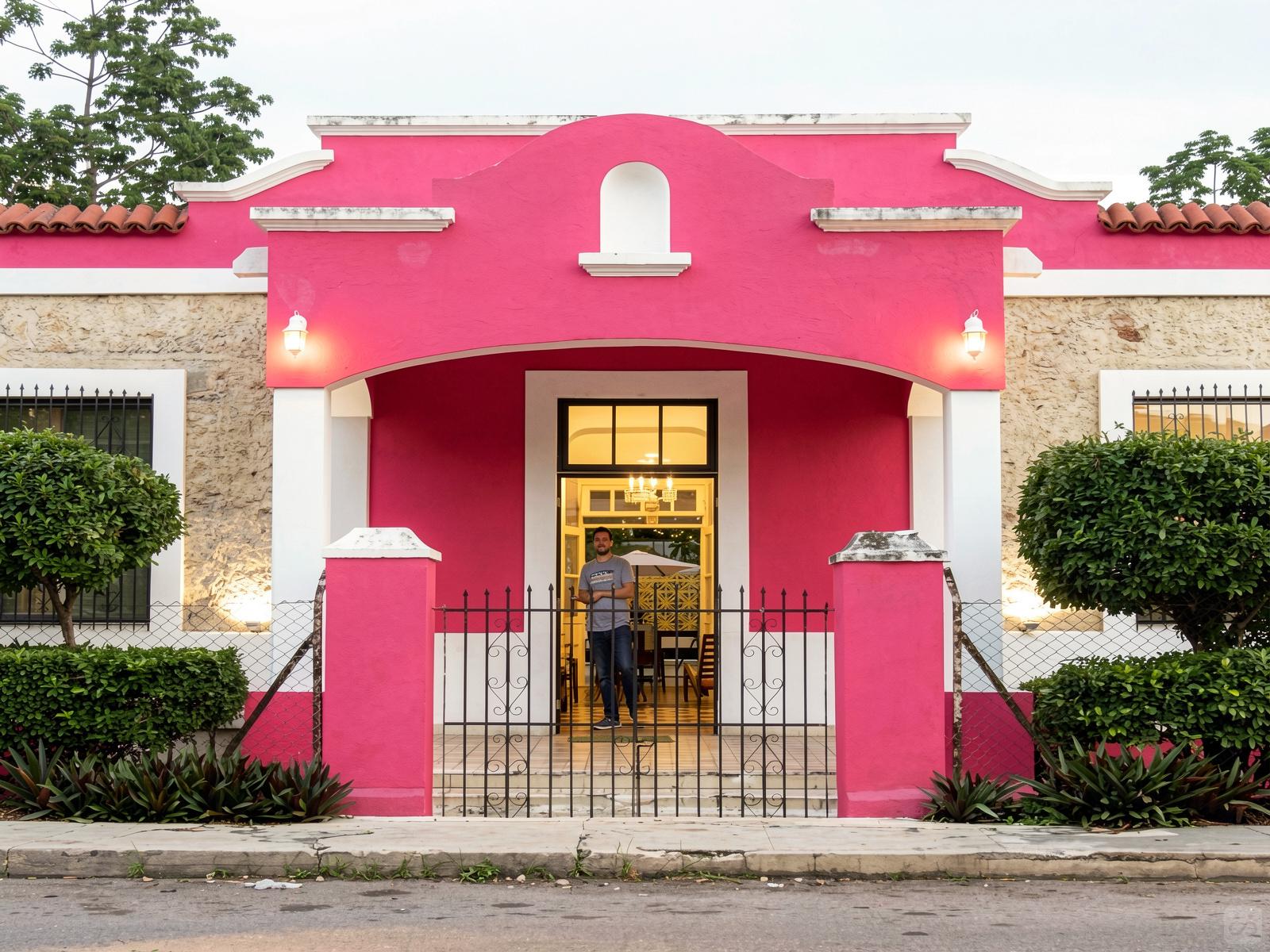 La Accogliente esperienza di Coliving vicino al Paseo de Montejo, Mérida. Casa