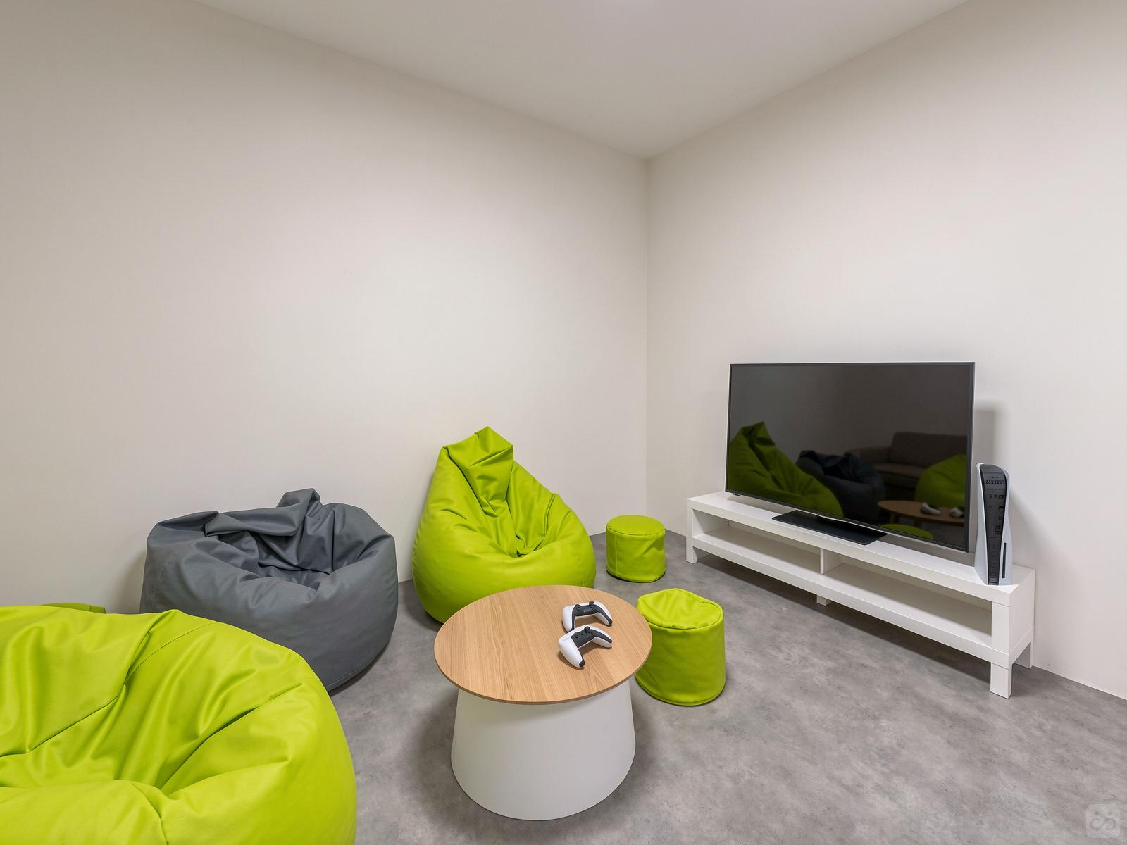 De Modern appartement op 5 minuten van het metrostation Střížkov op lijn Hub C