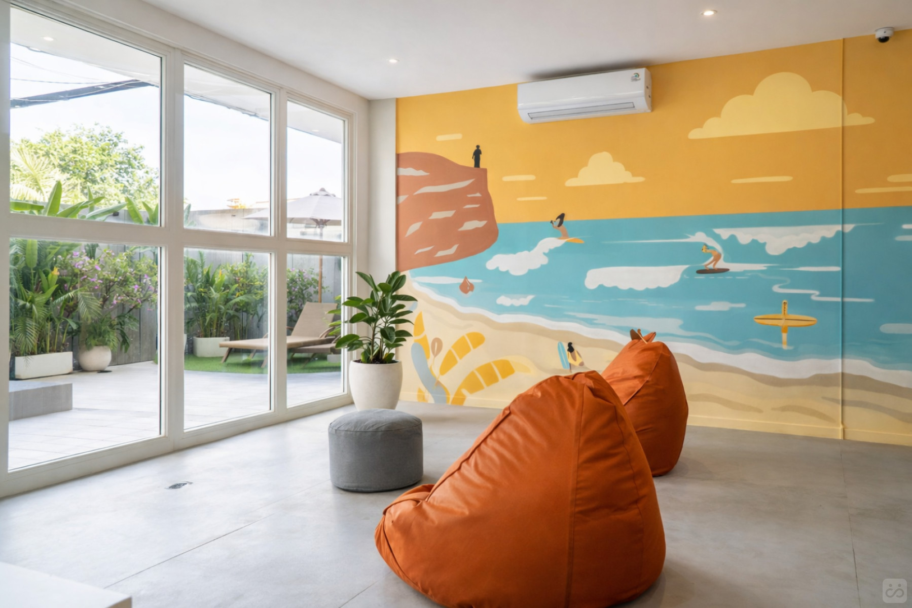 El Elegante comunidad tropical con espacio de trabajo y piscina compartidos Colectivo