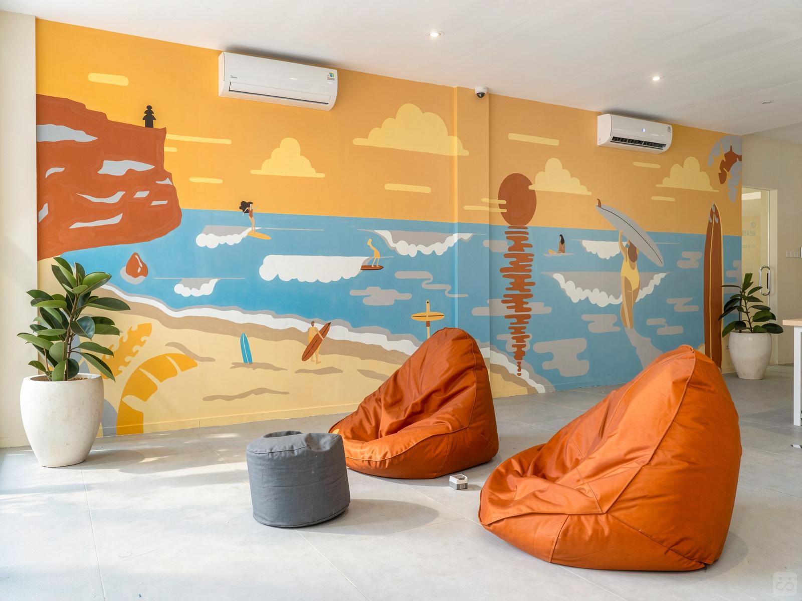 El Elegante comunidad tropical con espacio de trabajo y piscina compartidos Colectivo