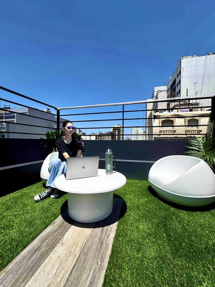 Die Nomad Coliving Community Housing in Buenos Aires Residenz