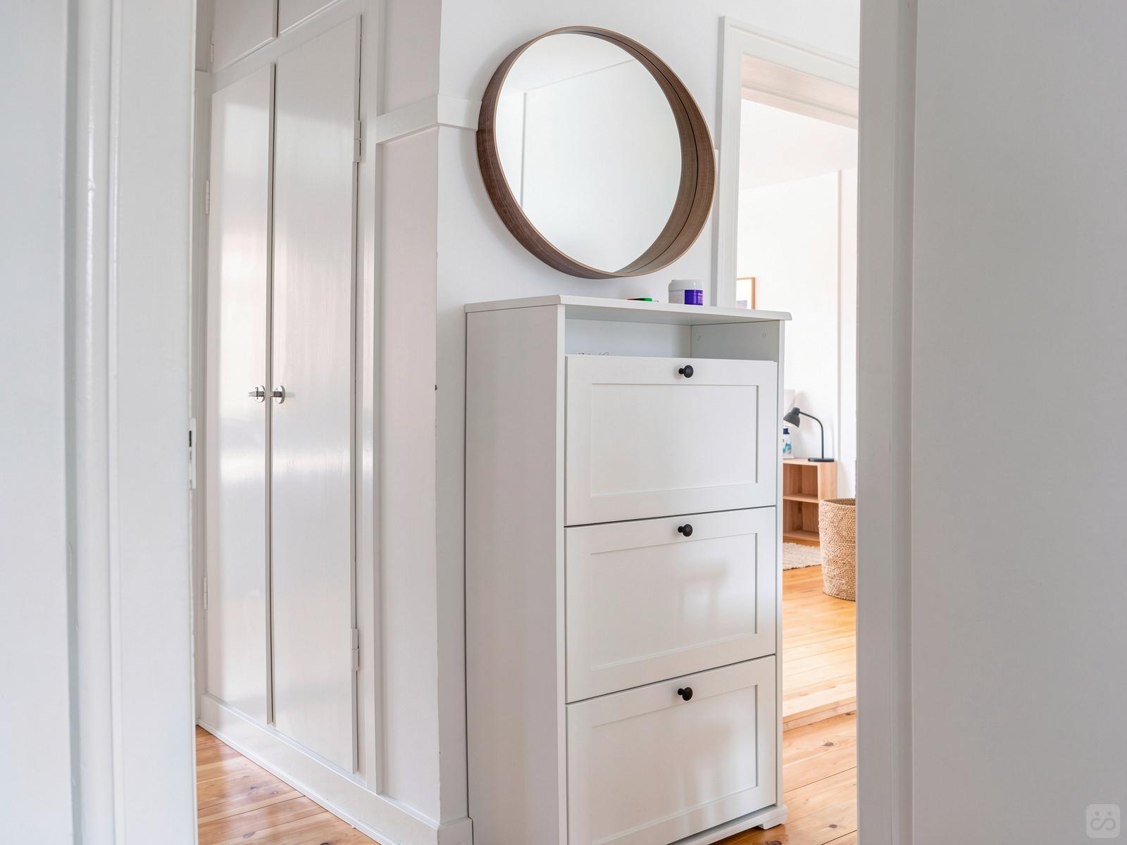 Das Stilvolle und kompakte Wohnung mit eigenem Balkon in der Nähe von Fredensgade Haus