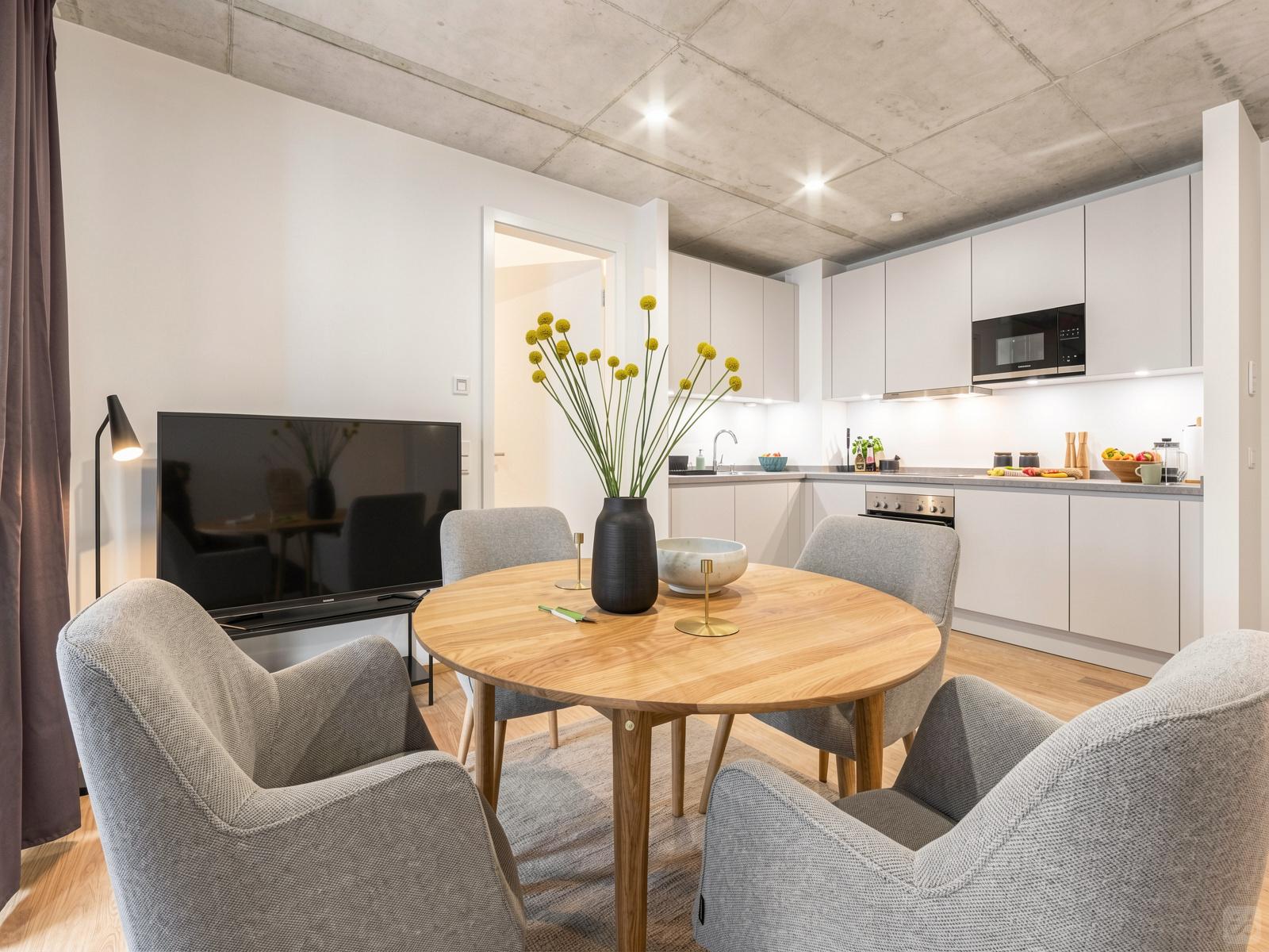 Das Stilvolle Coliving-Wohnung in der Nähe der Theresienstraße Haus