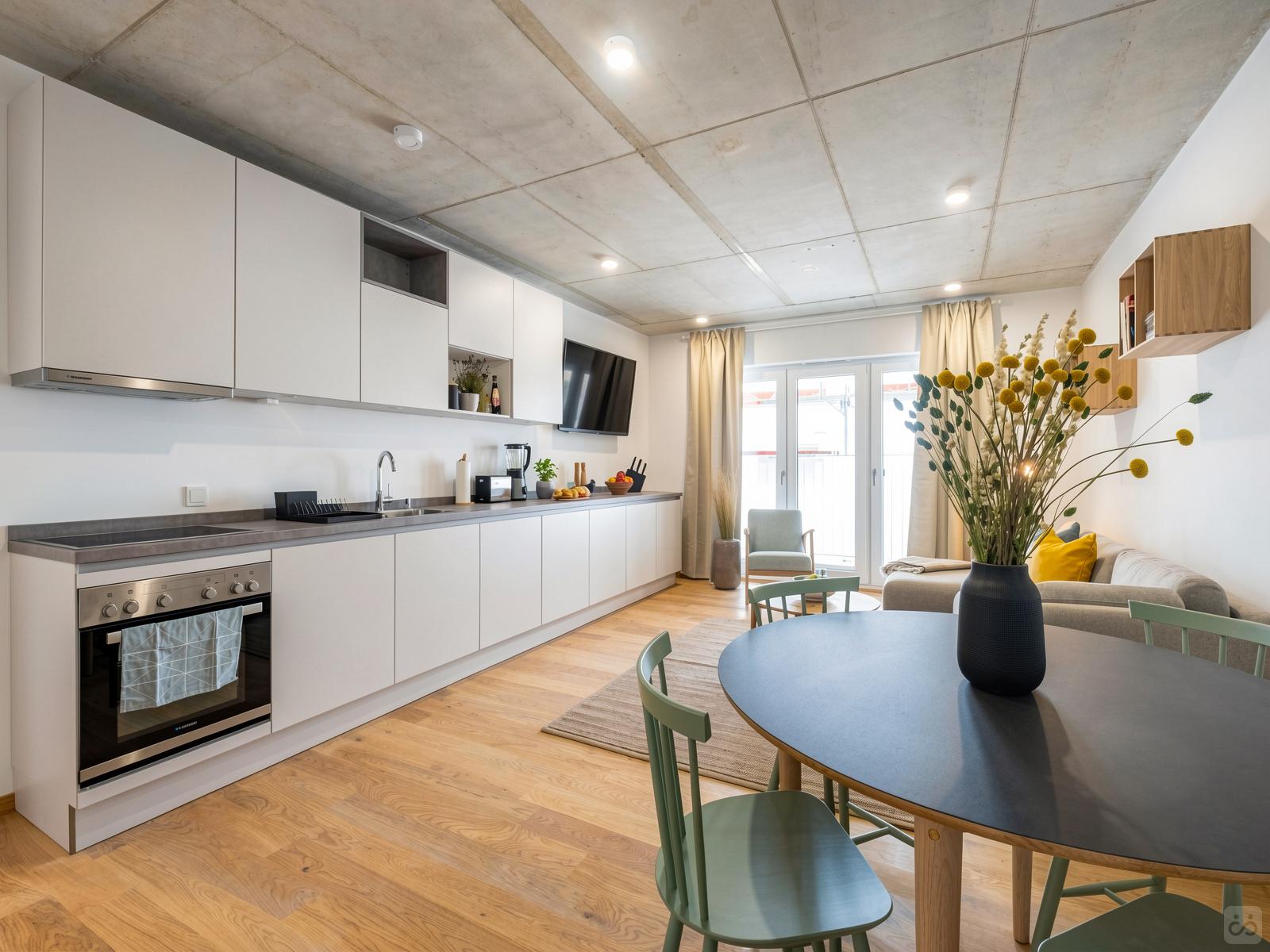 La Moderno appartamento sostenibile vicino a Theresienstraße Casa