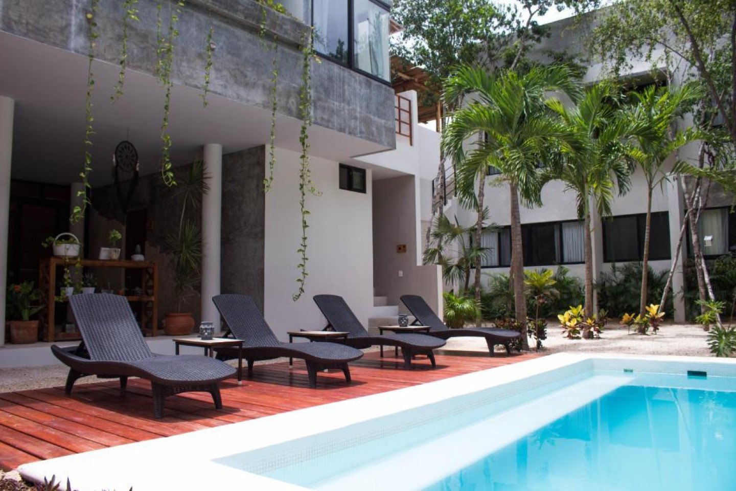 De Toevluchtsoord voor digitale nomaden in het levendige La Veleta, Tulum Huis