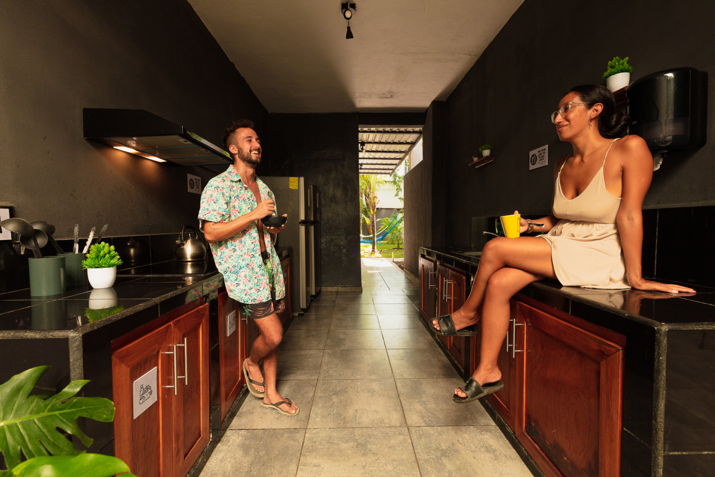 De Levendige woongemeenschap met zwembad en bar in het magische Centro van Tulum Huis