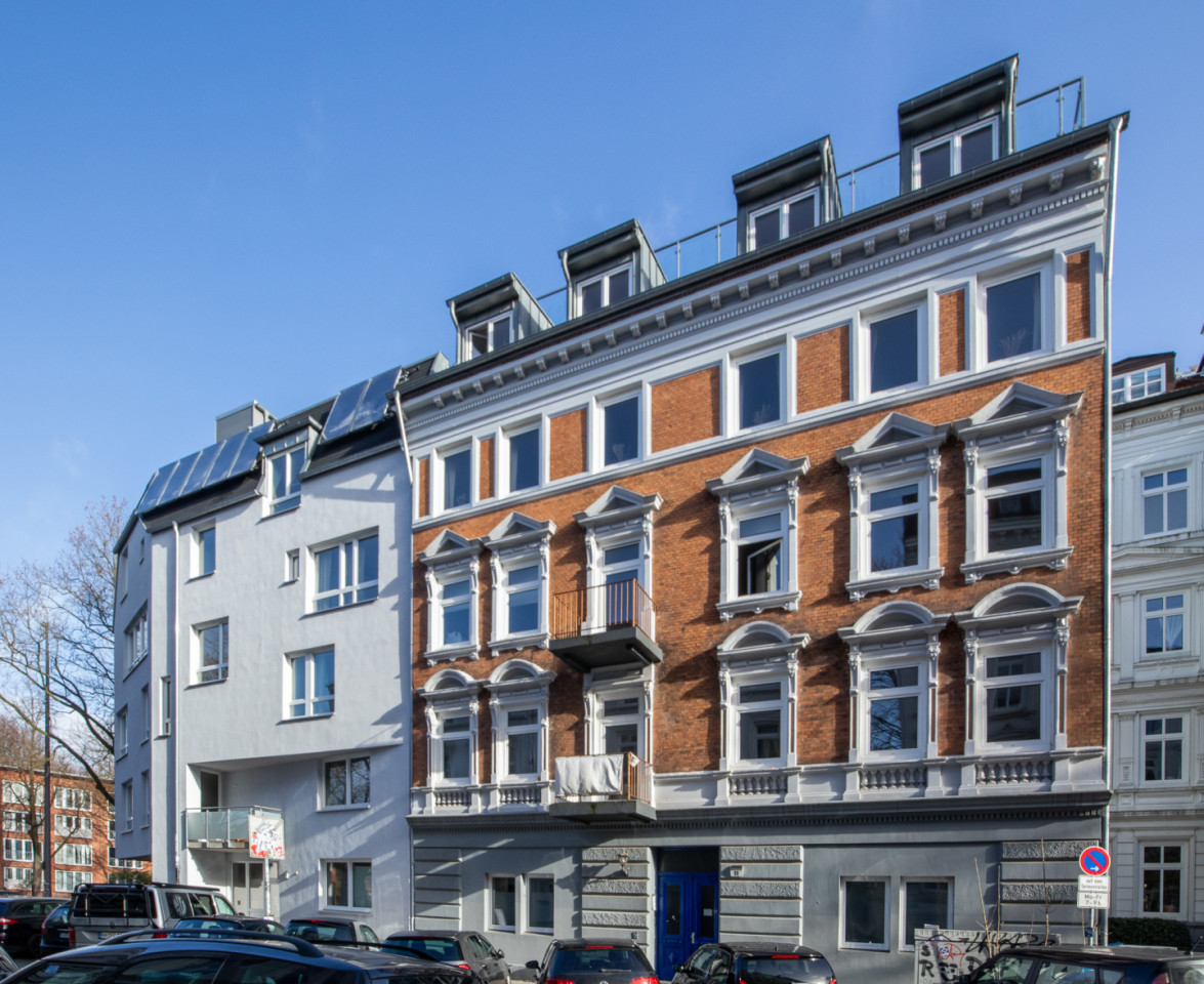 A Apartamento Coliving com telhado em Eimsbüttel, na moda Casa