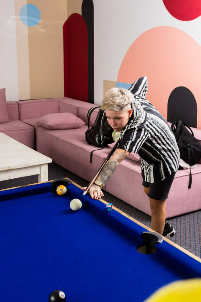 Das Modernes Coliving mit Terrassen im Zentrum von Balvanera Haus