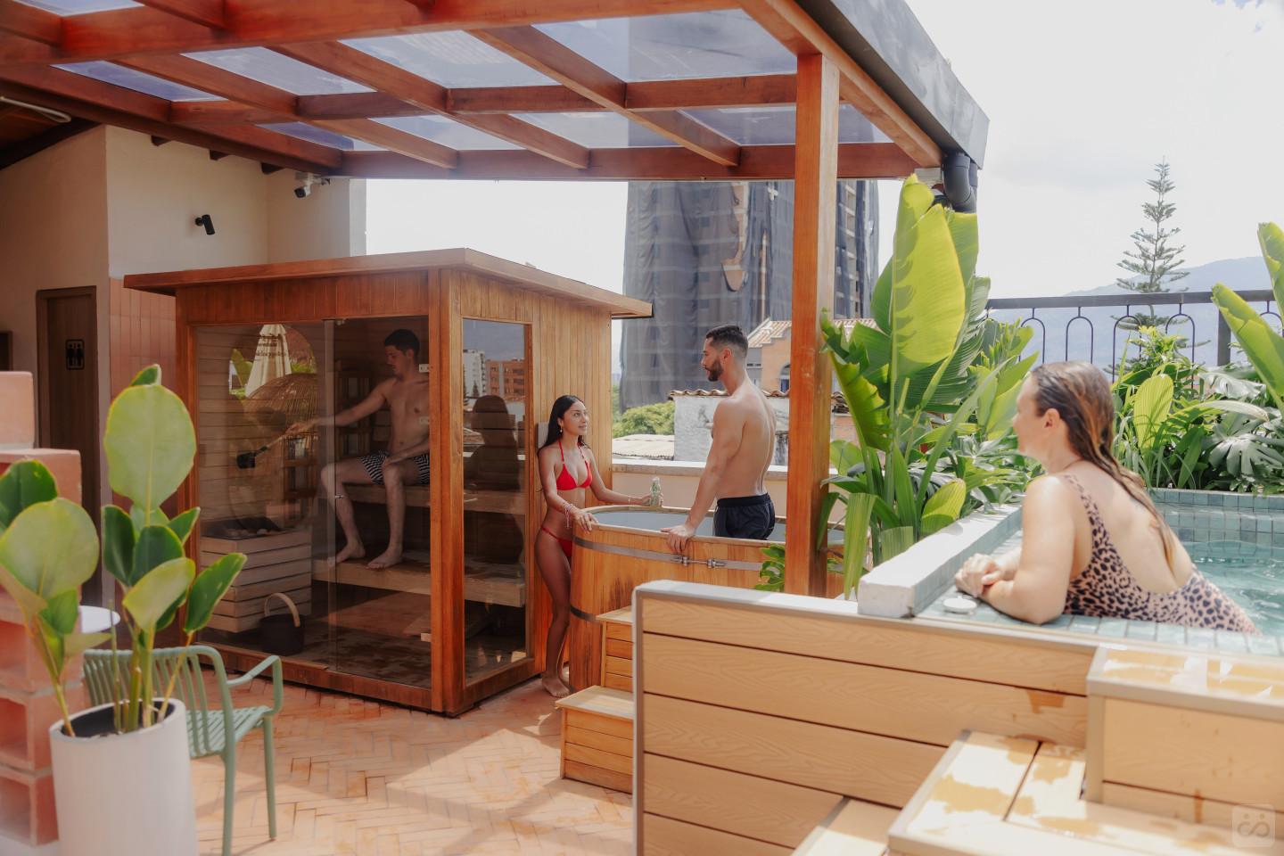 La Boutique Wellness Coliving a Laureles: Comunità, sauna, immersione fredda, coworking e altro ancora Residenza