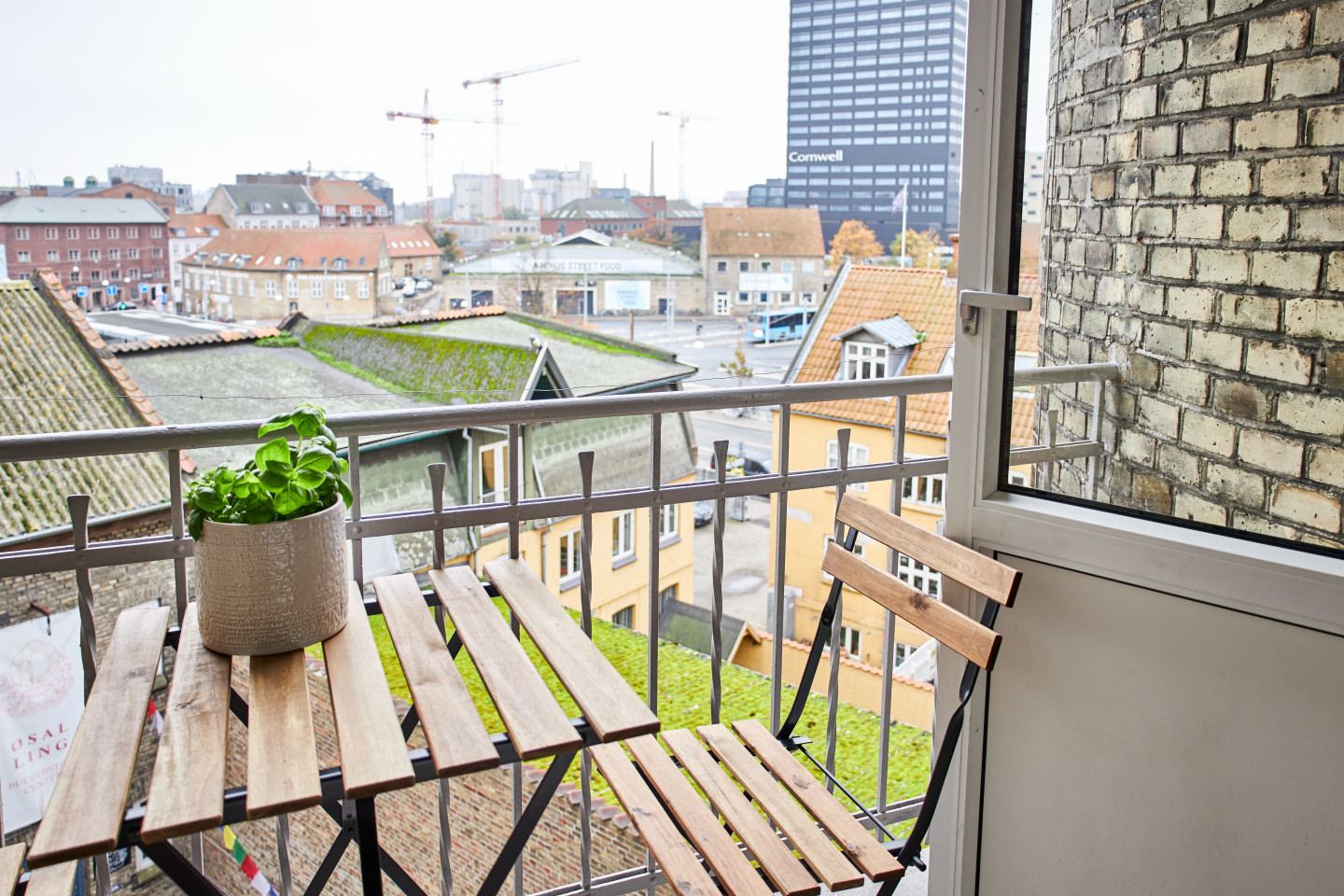Das Charmantes Coliving-Apartment im historischen Zentrum von Aarhus mit Balkon und modernen Annehmlichkeiten Haus