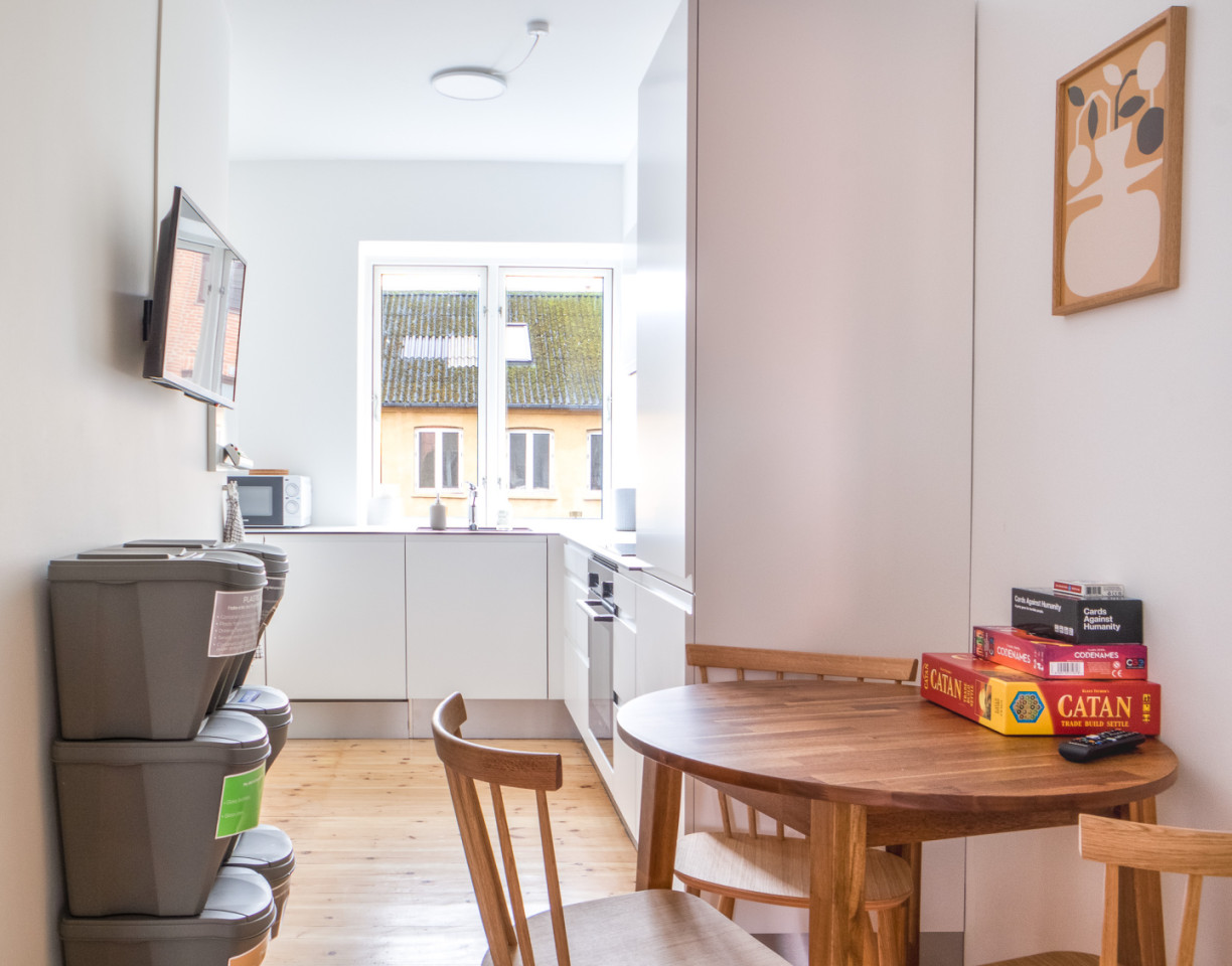 Das Kompaktes Coliving Retreat mit Balkonen im Herzen von Aarhus Centrum Haus