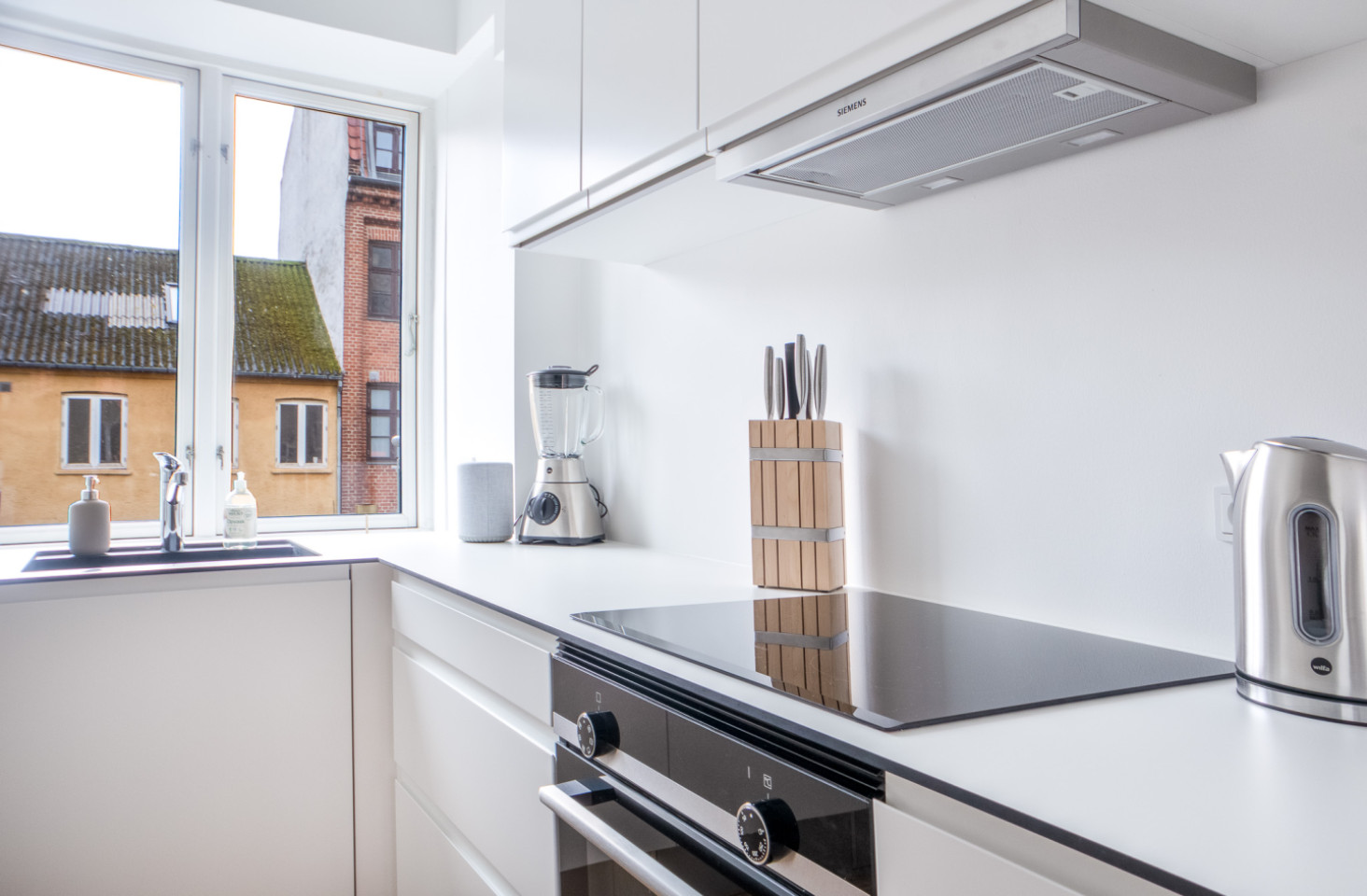 Das Kompaktes Coliving Retreat mit Balkonen im Herzen von Aarhus Centrum Haus