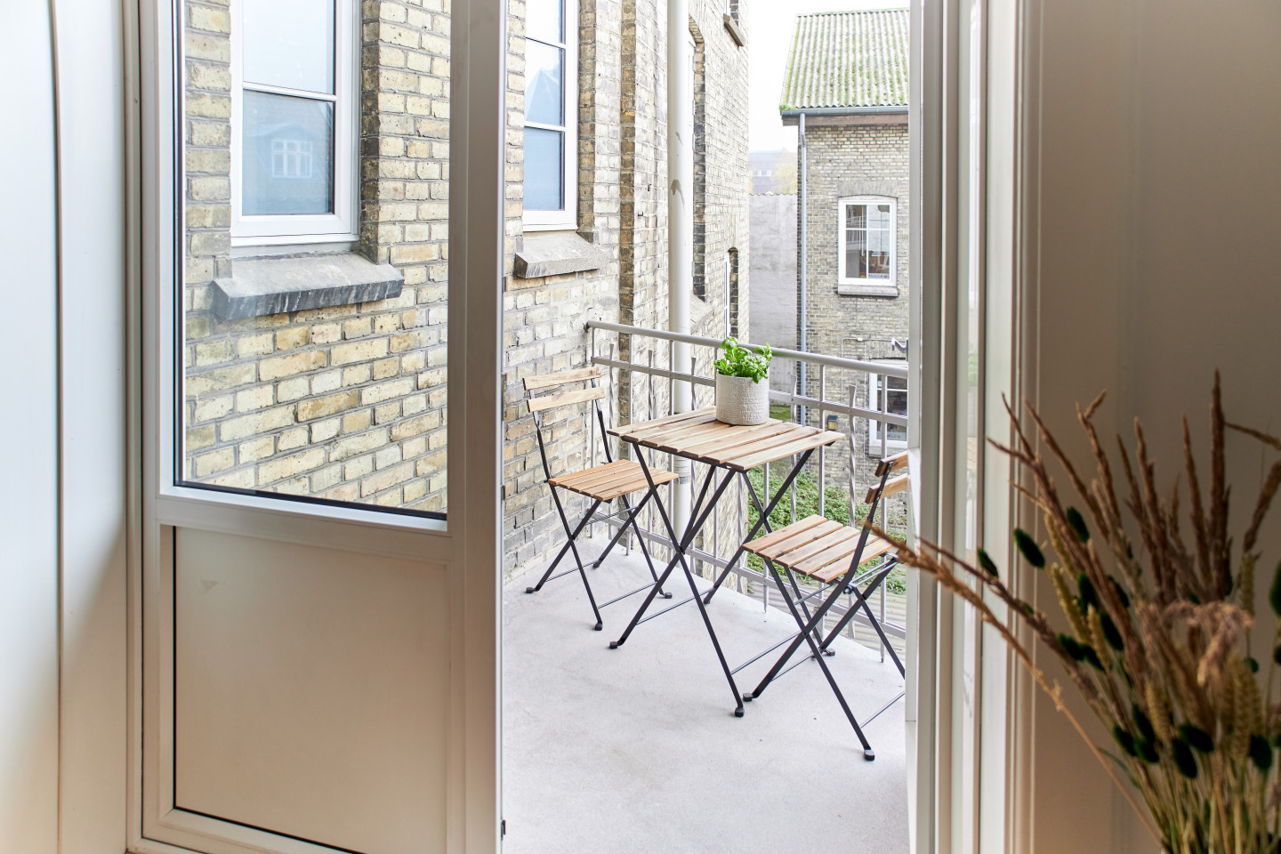 Das Modernes, renoviertes Coliving Apartment mit Balkon in Aarhus Centrum Haus