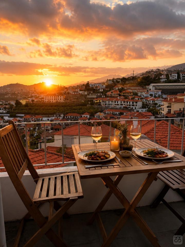 La Un moderno rifugio per lavoratori a distanza nella splendida cornice di Santa Luzia, Funchal Casa