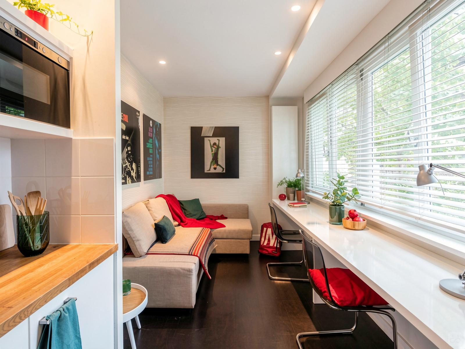 Das Komfortables helles Haus mit Arbeitsbereich + Terrasse