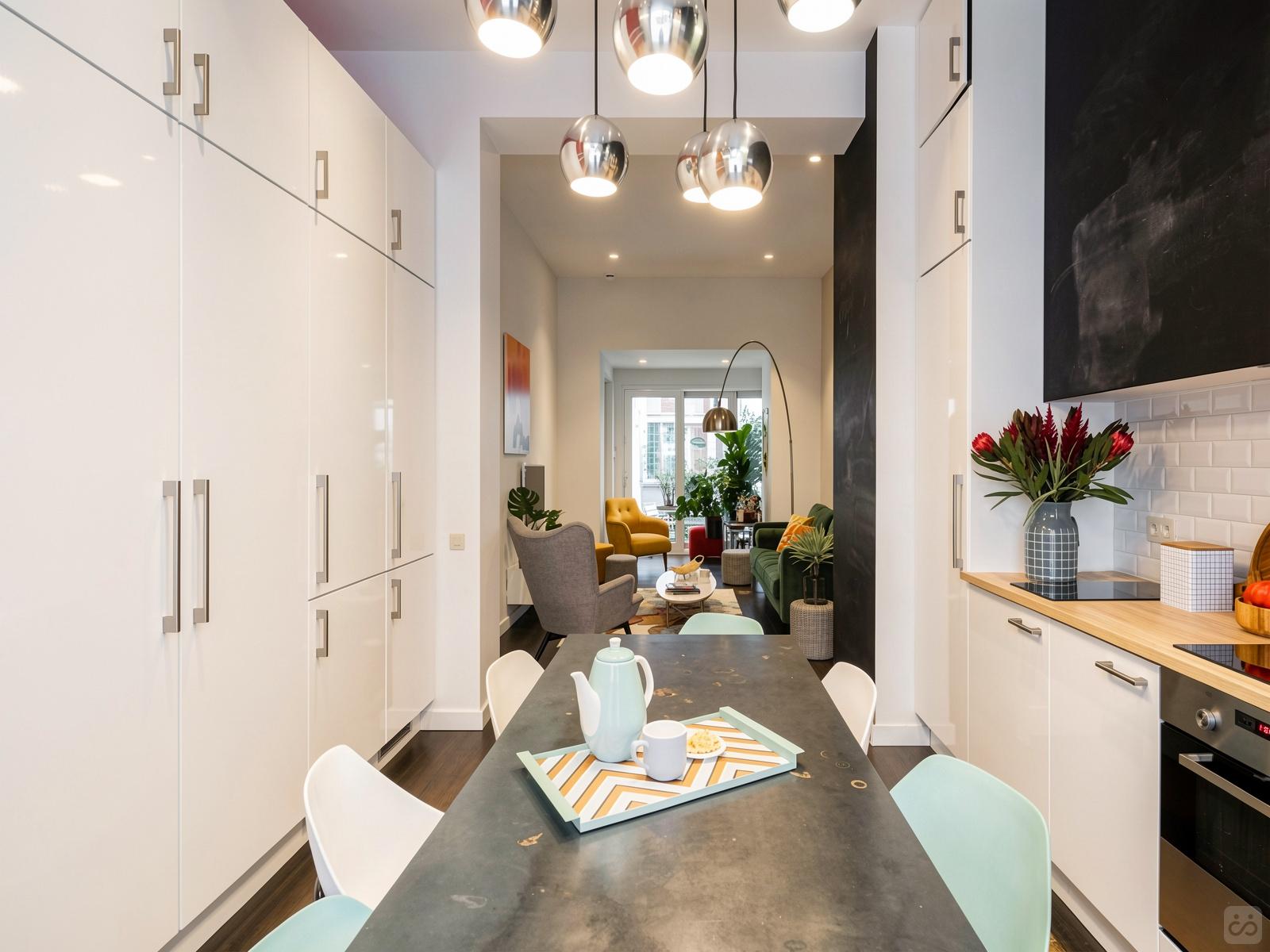 Das Komfortables helles Haus mit Arbeitsbereich + Terrasse