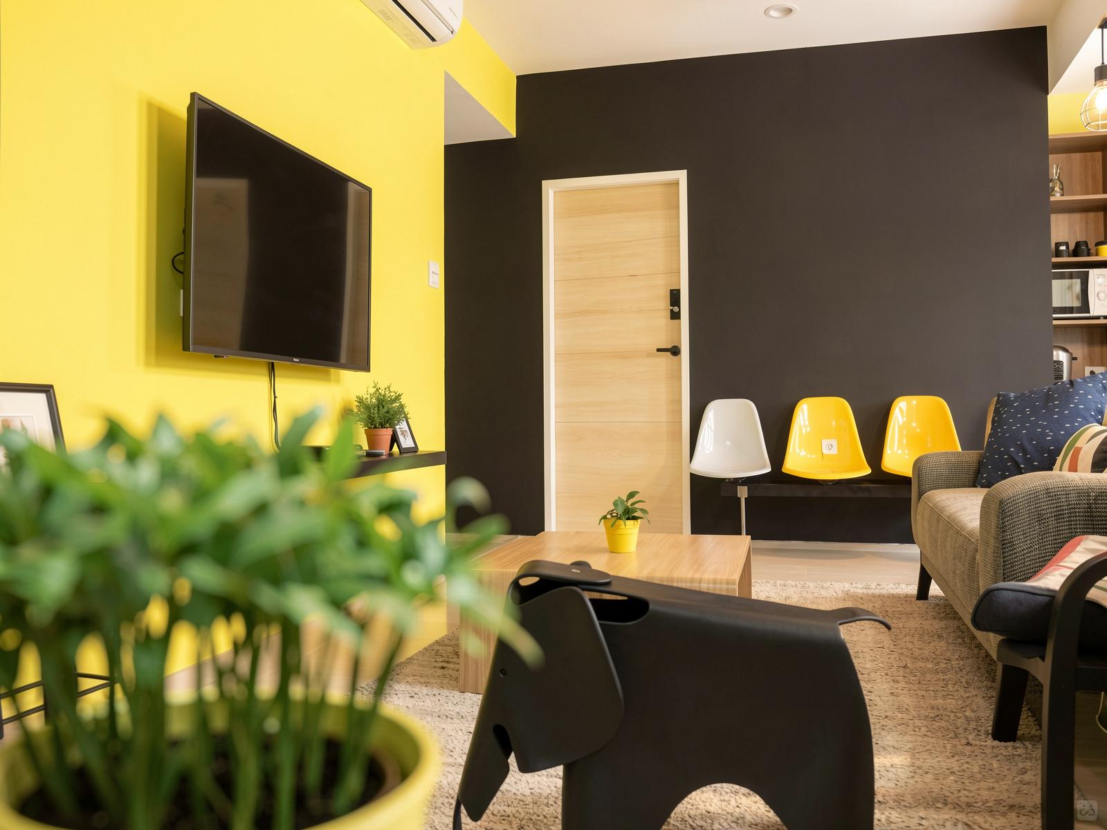 La Appartamento colorato in stile vintage con spazio di lavoro e terrazza sul tetto Casa