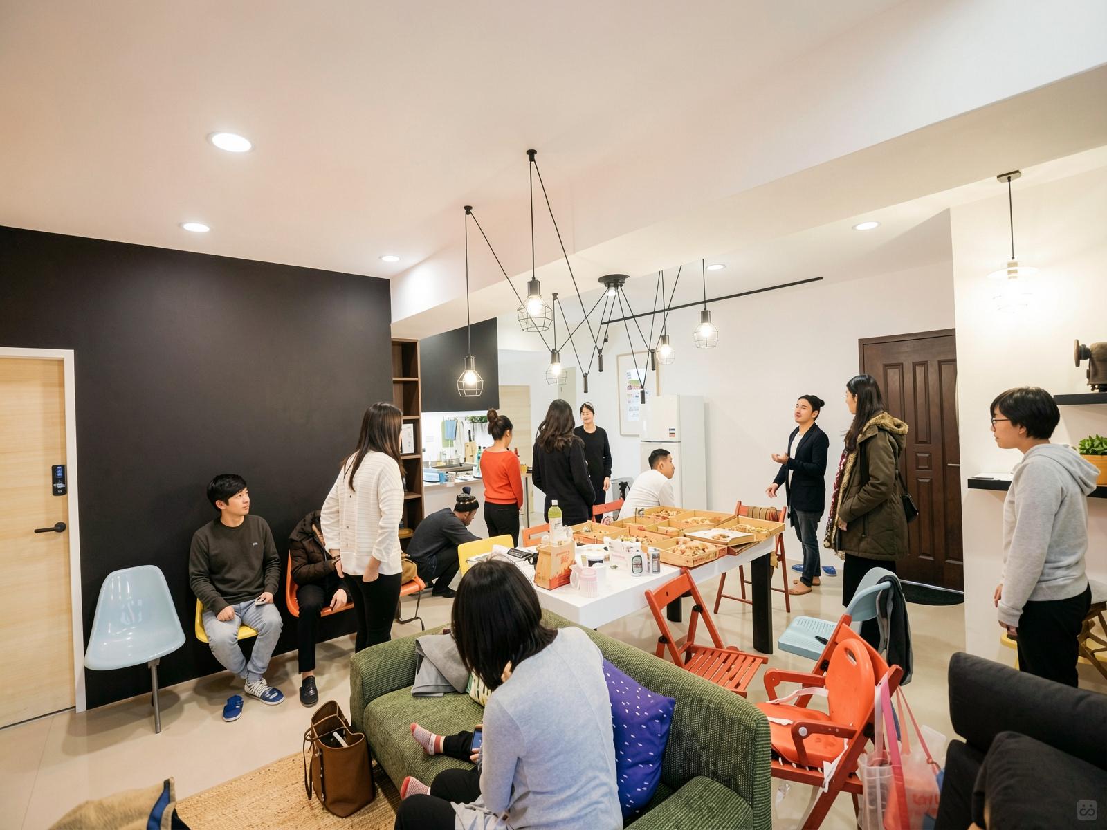 La Appartamento colorato in stile vintage con spazio di lavoro e terrazza sul tetto Casa