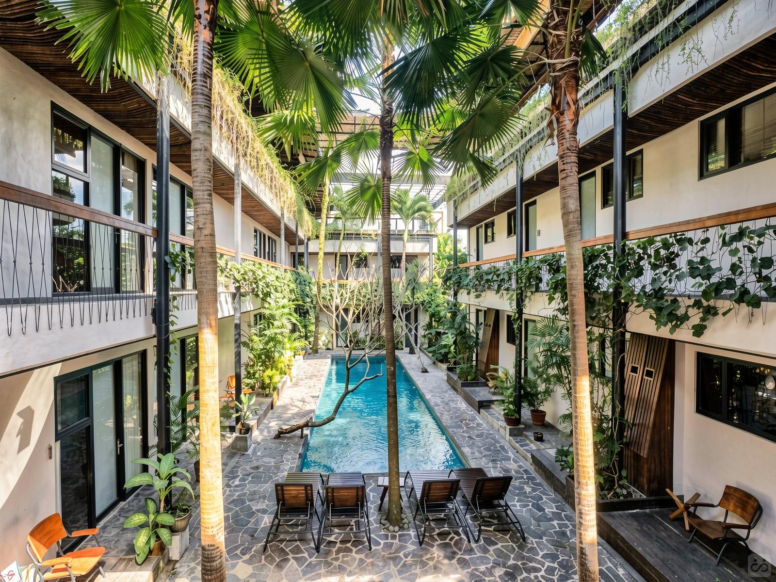 La Splendida villa oasi nella giungla con aree salotto e piscina Residenza
