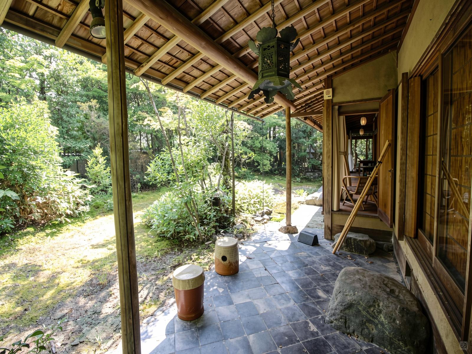 La Casa tradizionale di Kyoto con coworking e giardini di muschio