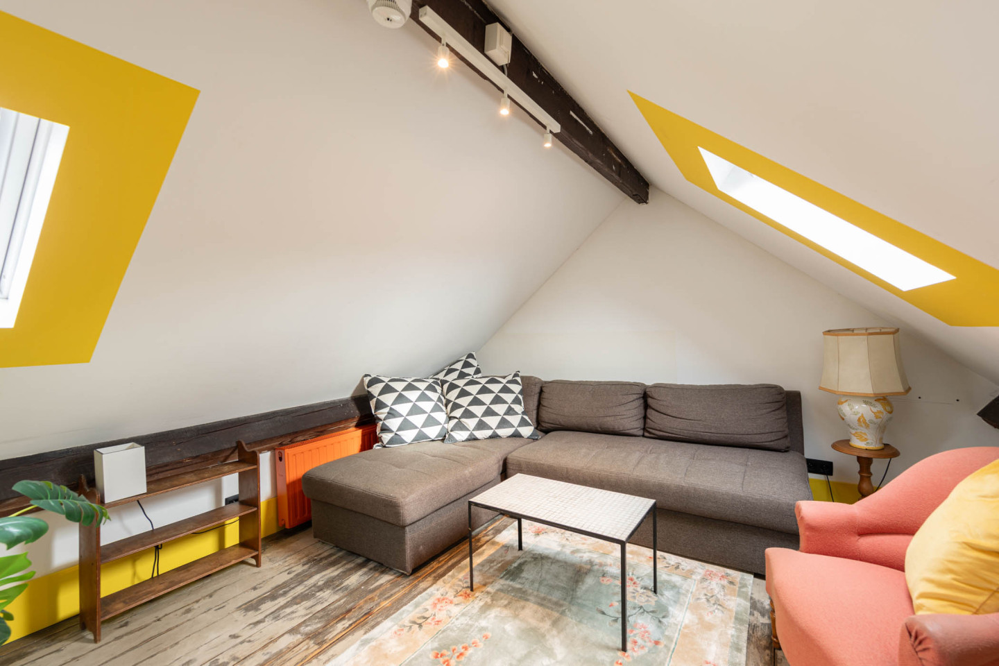 Die Bunte und gemütliche Residenz mit Fitnessstudio