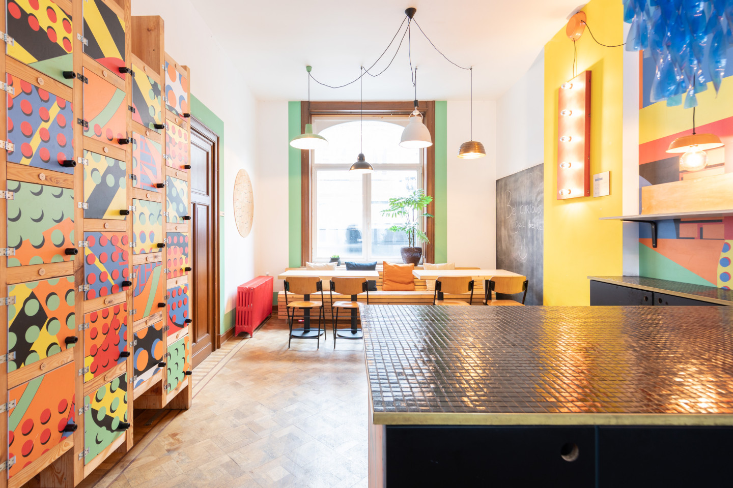 Die Bunte und gemütliche Residenz mit Fitnessstudio