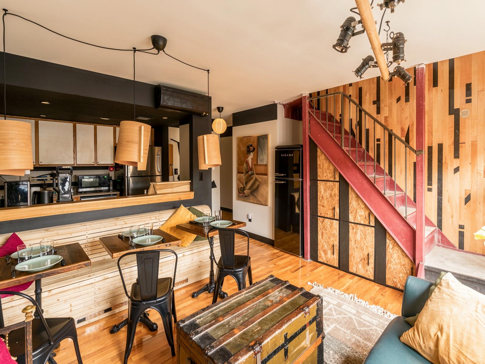 La Maison élégante et dynamique avec terrasse et espace de coworking à Manhattan Résidence