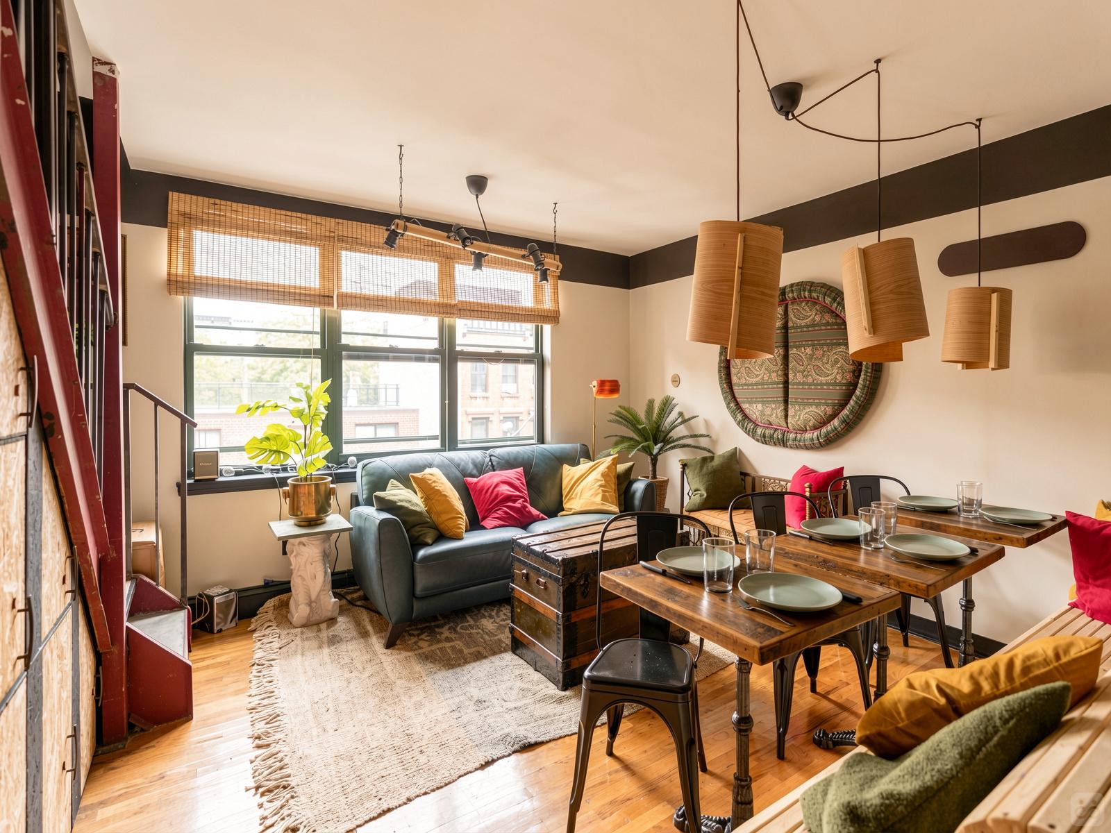La Maison élégante et dynamique avec terrasse et espace de coworking à Manhattan Résidence